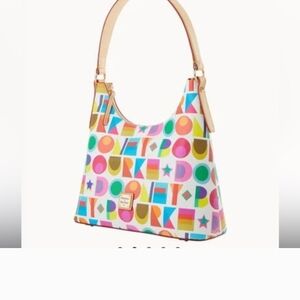 NWT Dooney & Bourke Art Deco Hobo Bag